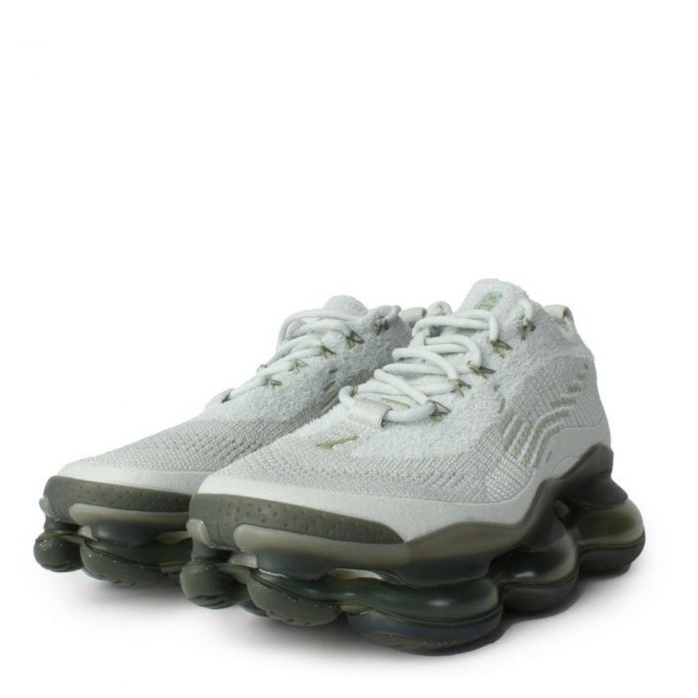 Men's Stylish White and Gray Sneakers - Picture 3 of 11